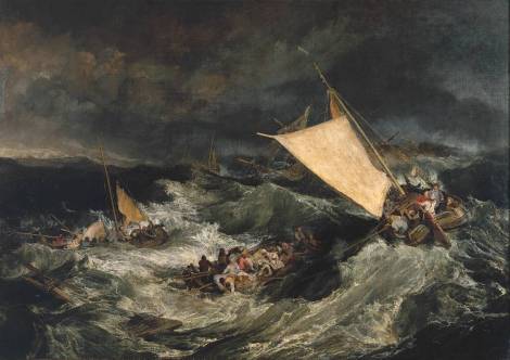 JMW Turner, 'The Shipwreck', 1805